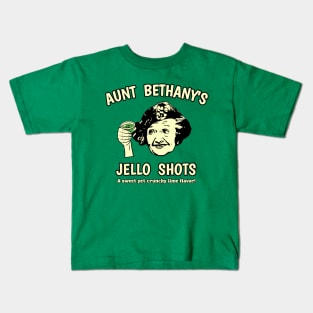 Aunt Bethany's Jello Shots Kids T-Shirt